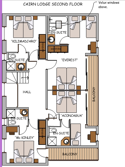 Cairn Lodge Morzine Floor Plan 3